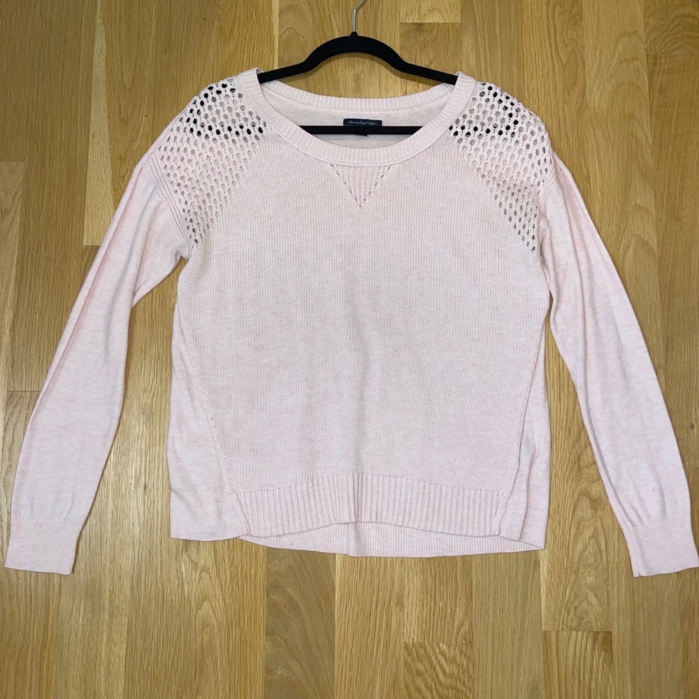 Pink American Eagle sweater